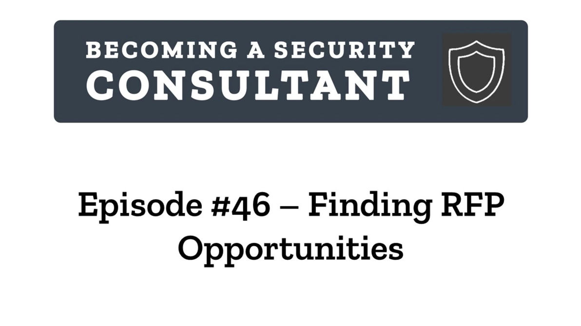 EP46 Finding RFP Opportunities